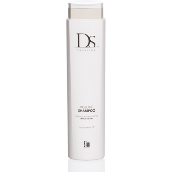 Sim DS Volume Shampoo - hajusteeton tuuheuttava shampoo hennoille hiuksille 250 ml