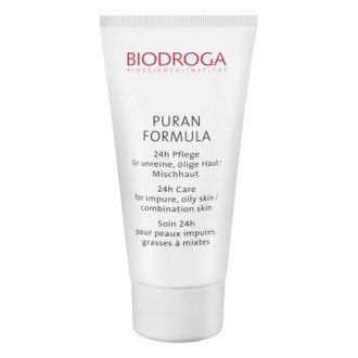 BIODROGA Puran Formula 24-hour care -oily/combination skin - rasvaisen ja sekaihon voide 40 ml