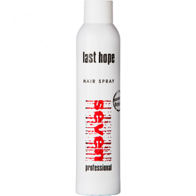 Seven Professional Last Hope Hair Spray - hiuskiinne muotoiluun ja viimeistelyyn 300 ml