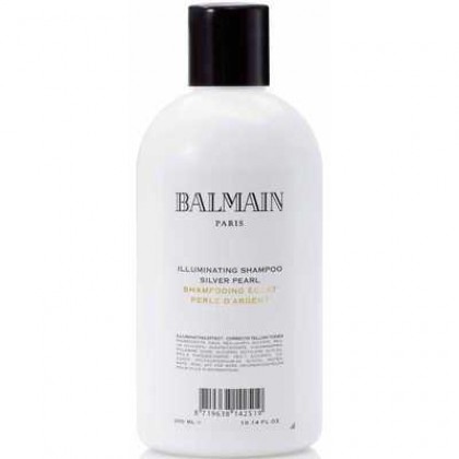Balmain Paris Illuminating Shampoo Silver Pearl, hopeashampoo vaaleille ja harmaille hiuksille 300 ml
