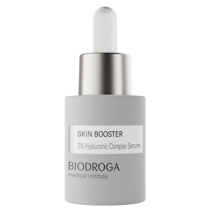 BIODROGA Skin Booster 3% Hyaluronic Complex Serum - kosteuttava ja kimmoisuutta lisäävä hyaluronihapposeerumi 15 ml (UUTTA)