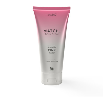 SensiDO Match Adorable Pink (Pastel) - sävyttävä hiusnaamio 200 ml