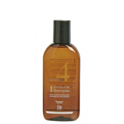 Sim System 4 Climbazole Shampoo 2 - kosteuttava erikoisshampoo käsitellyille ja ja kuiville hiuksille 100 ml