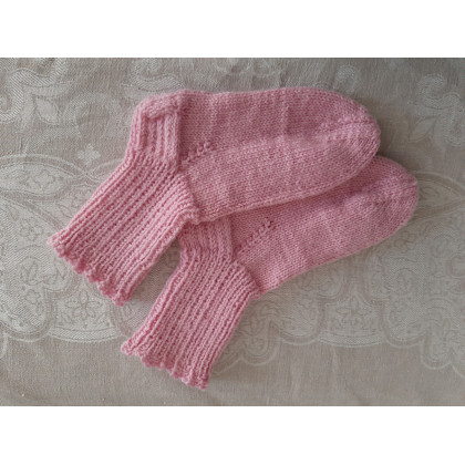 Vaaleanpunaiset sukat
