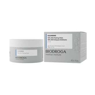 BIODROGA Cleansing 10% AHA Peeling Pads - hedelmähappo kuorintalaput 40 kpl