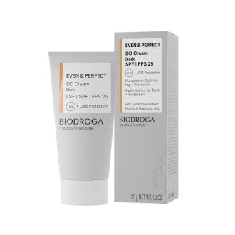 BIODROGA Even & Perfect DD Cream Dark SPF 25, suojaava värivoide - 30 ml