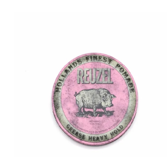 Reuzel Pink Heavy Hold Grease - hiusvaha voimakas pito, keskivahva kiilto 113 g