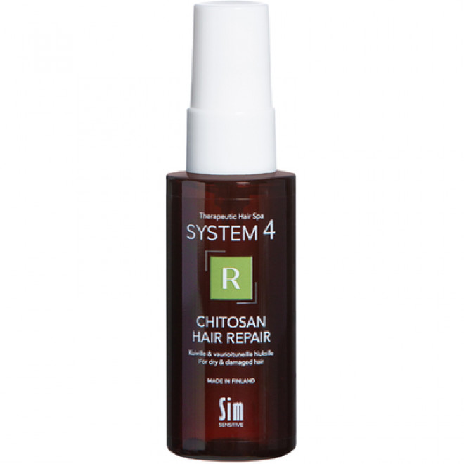 Sim System4 R Chitosan Hair Repair - kosteuttava  hiuksiin jätettävä hoitosuihke 50 ml (matkakoko)