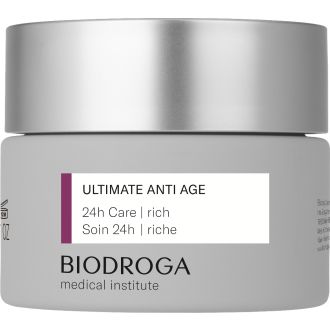 BIODROGA Ultimate Anti Age 24h Care RICH - täyteläinen kiinteyttävä hoitovoide - 50 ml